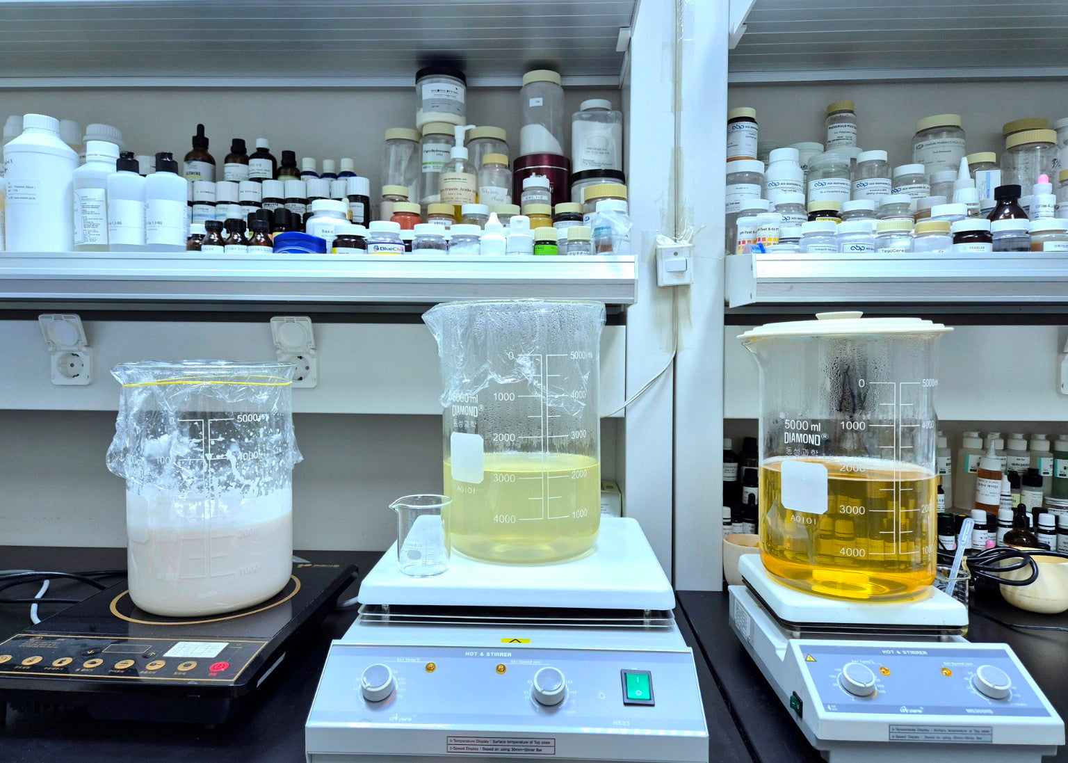 How a Skincare Product Is Really Made: Four Reformulations and the Final Products