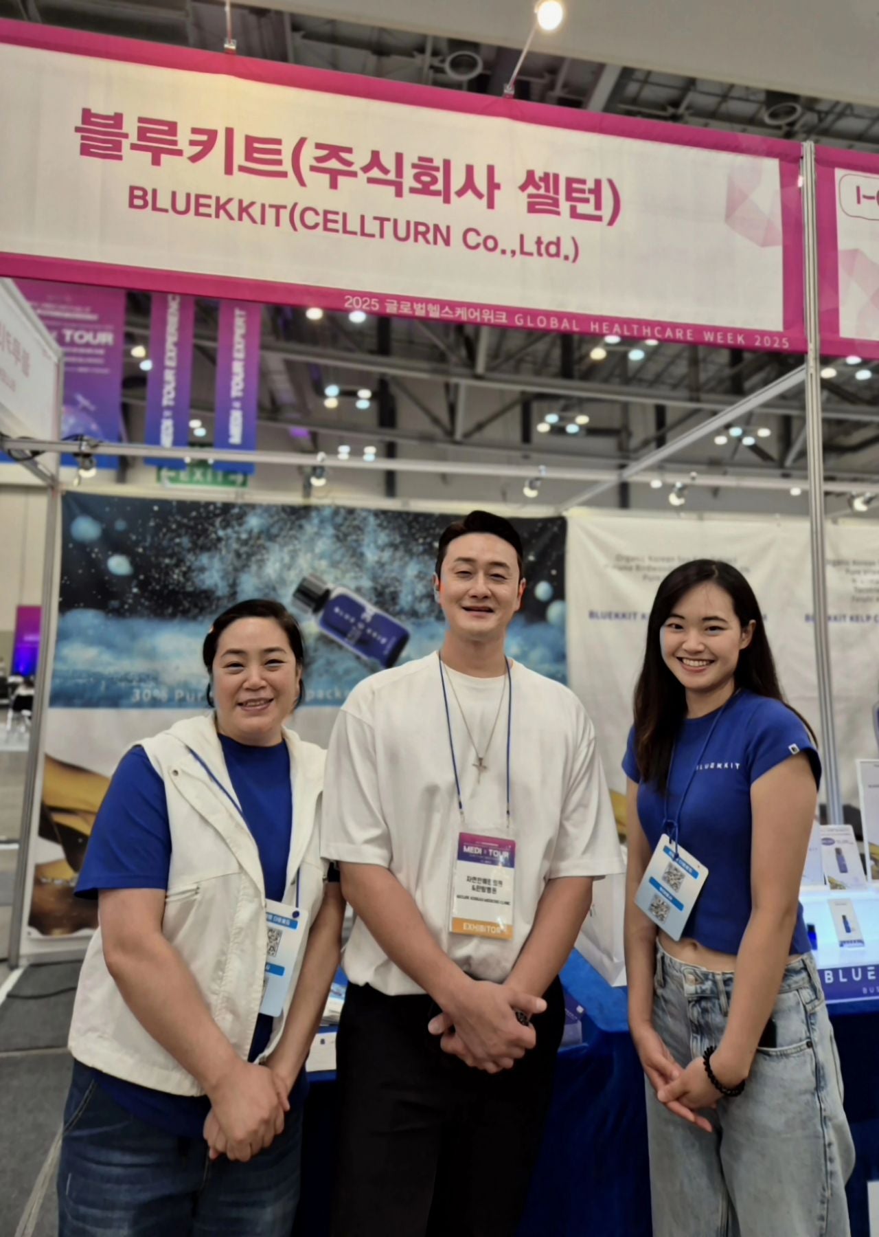 BLUEKKIT Showcases at Global Healthcare Week 2025 in Busan