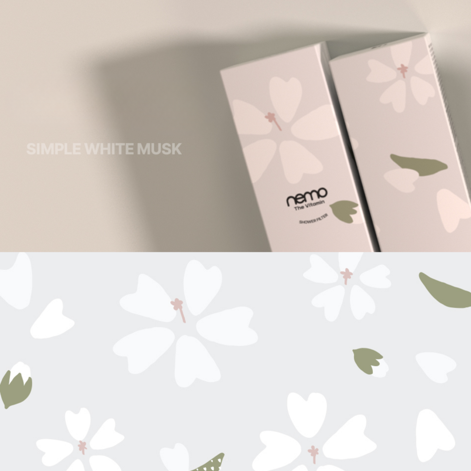 Vitamin Shower Filter Simple White Musk